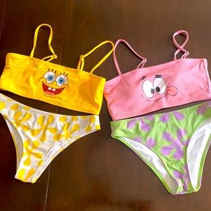 Sponge Bob and Patrick Bikinis